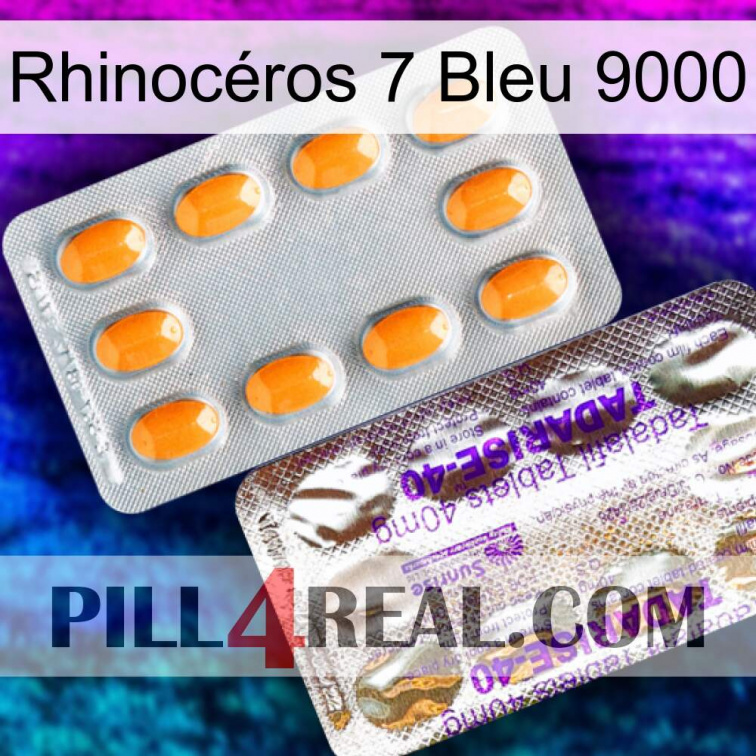 Rhinocéros 7 Bleu 9000 new12